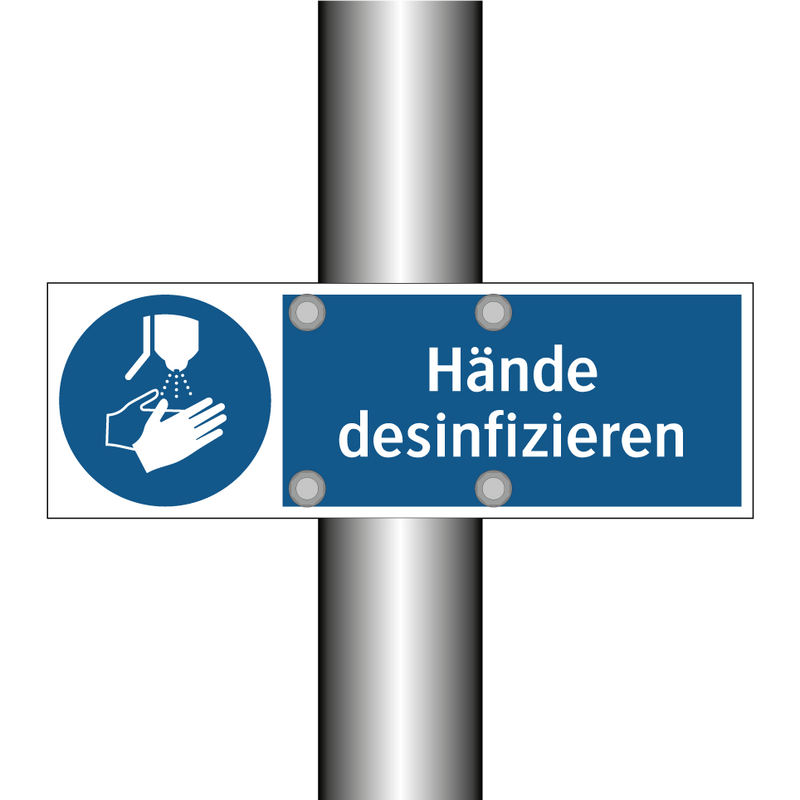 Hände desinfizieren