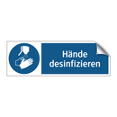 Hände desinfizieren