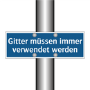 Gitter müssen immer verwendet werden