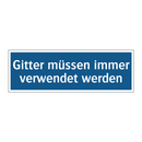 Gitter müssen immer verwendet werden