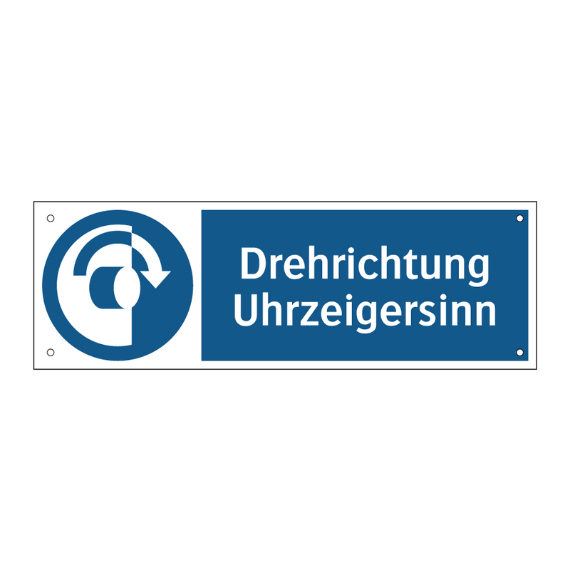 Drehrichtung Uhrzeigersinn