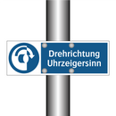 Drehrichtung Uhrzeigersinn