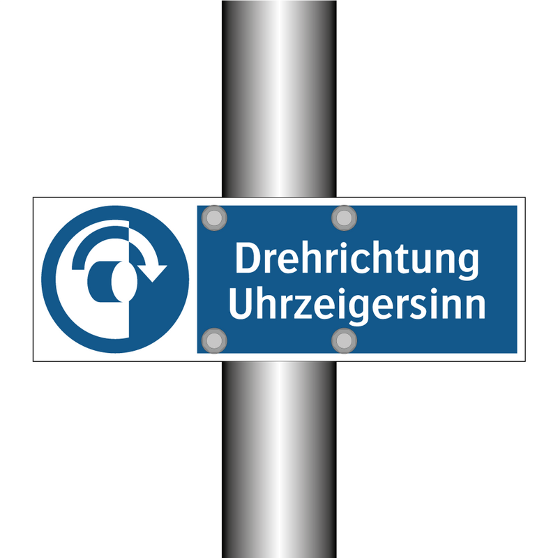 Drehrichtung Uhrzeigersinn
