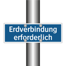Erdverbindung erforderlich