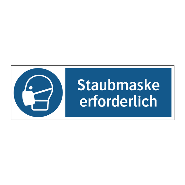 Staubmaske erforderlich