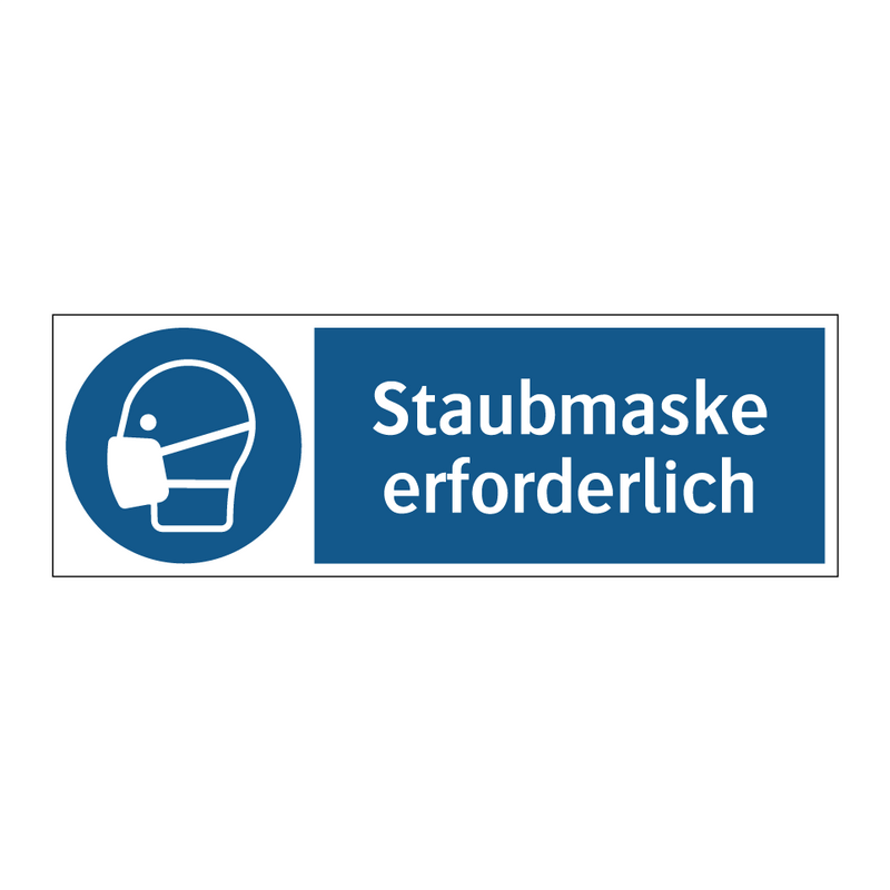 Staubmaske erforderlich