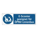 E-Scooter geeignet für ÖPNV-Linienbus