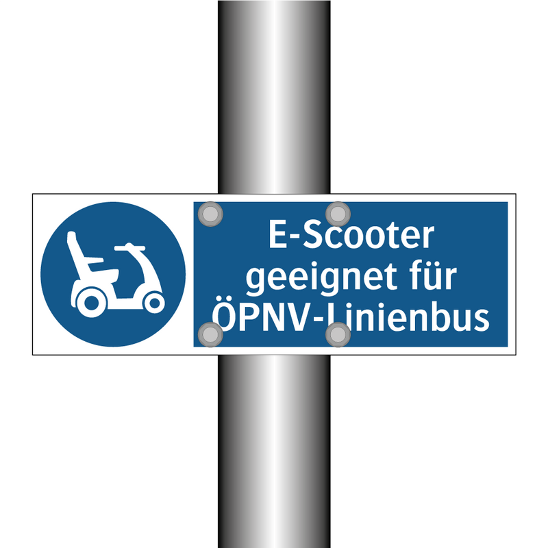 E-Scooter geeignet für ÖPNV-Linienbus