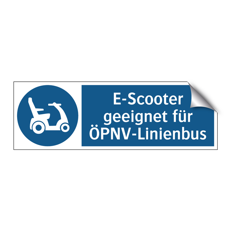 E-Scooter geeignet für ÖPNV-Linienbus