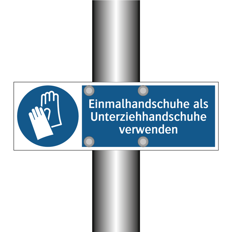 Einmalhandschuhe als Unterziehhandschuhe verwenden