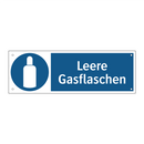 Leere Gasflaschen