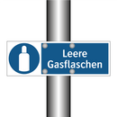 Leere Gasflaschen