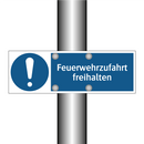 Feuerwehrzufahrt freihalten