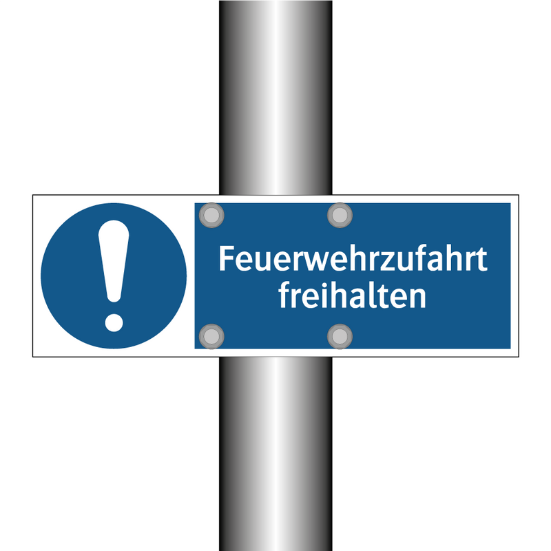 Feuerwehrzufahrt freihalten