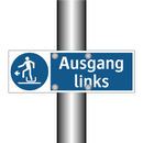 Ausgang links