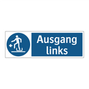 Ausgang links