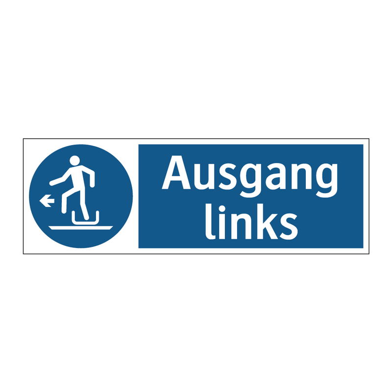 Ausgang links