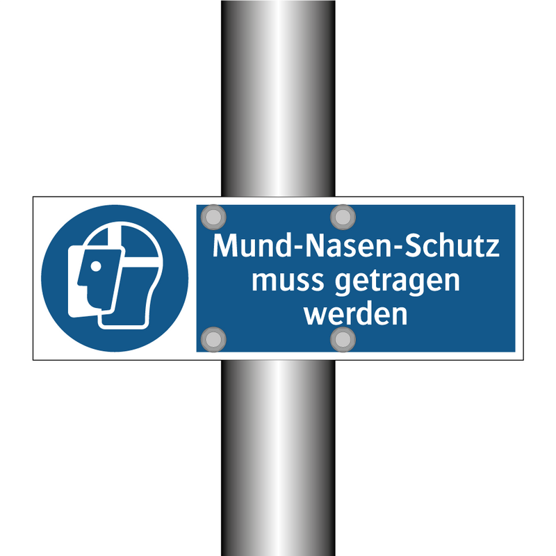 Mund-Nasen-Schutz muss getragen werden