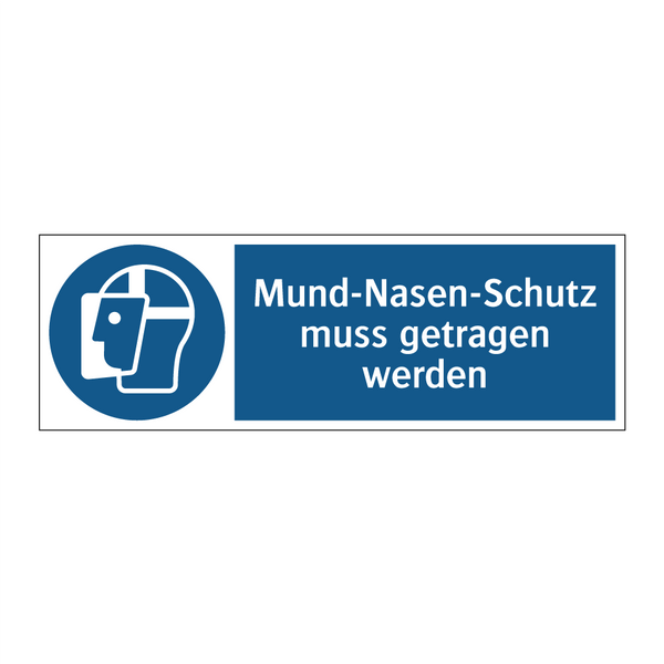 Mund-Nasen-Schutz muss getragen werden