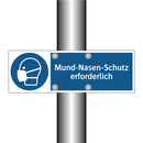 Mund-Nasen-Schutz erforderlich