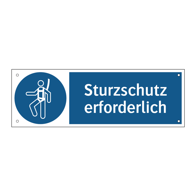 Sturzschutz erforderlich