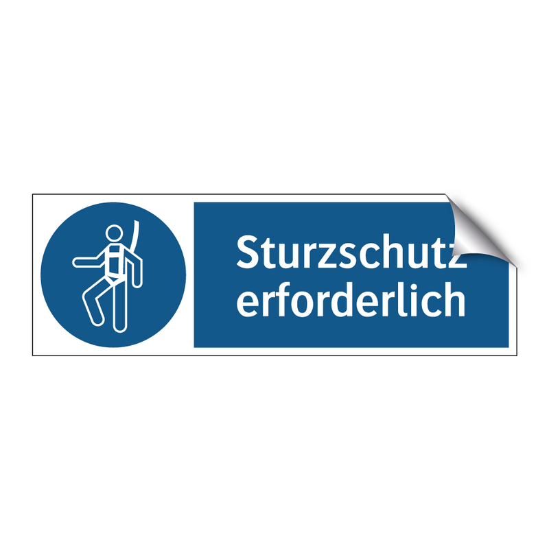 Sturzschutz erforderlich