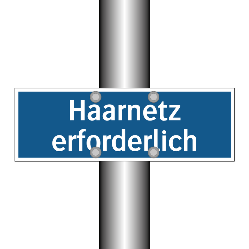 Haarnetz erforderlich