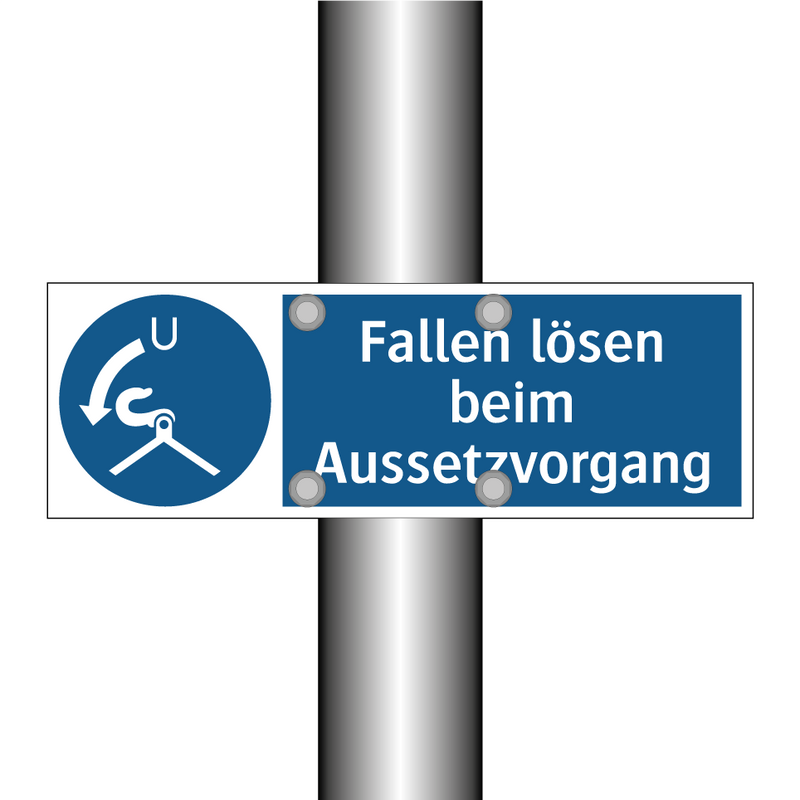 Fallen lösen beim Aussetzvorgang