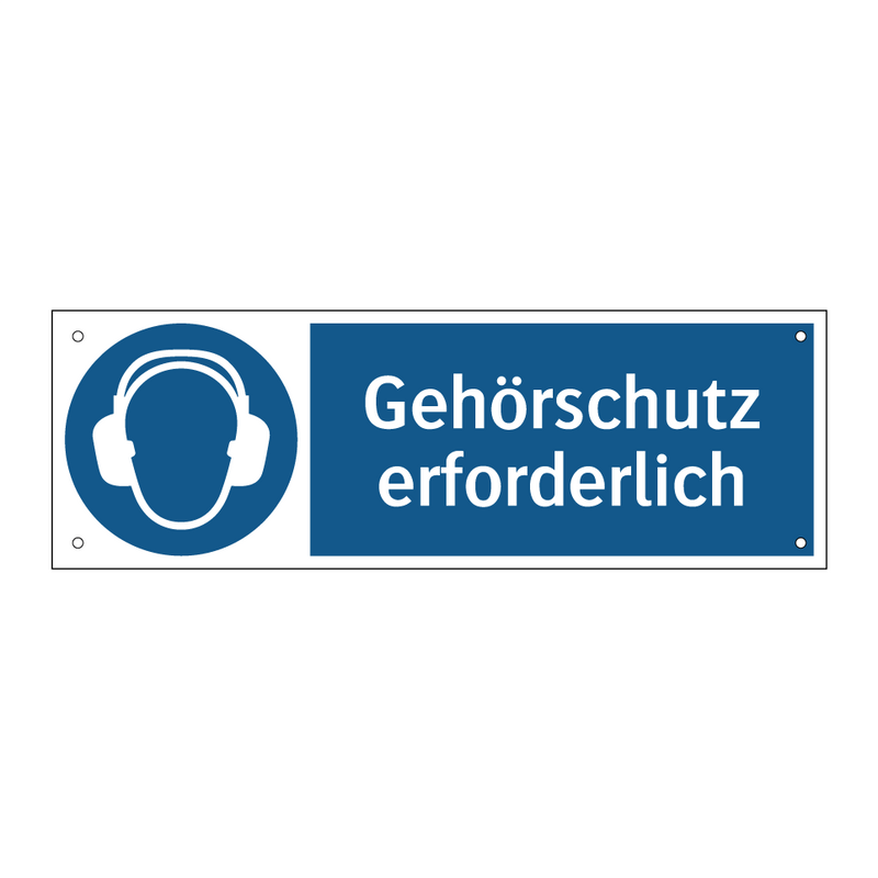 Gehörschutz erforderlich