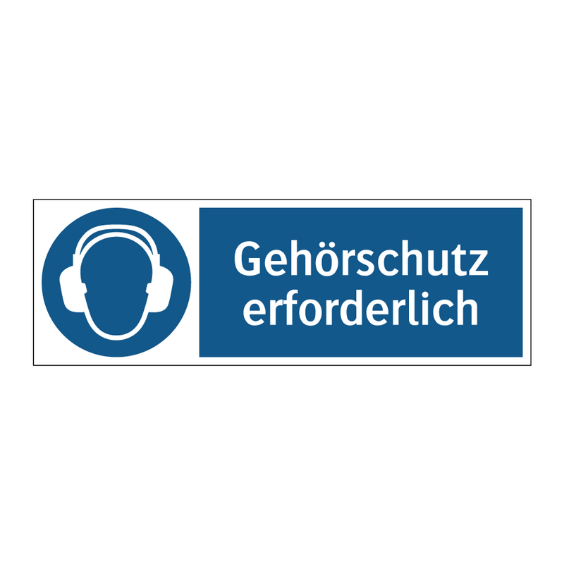 Gehörschutz erforderlich