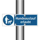 Hundeauslauf erlaubt
