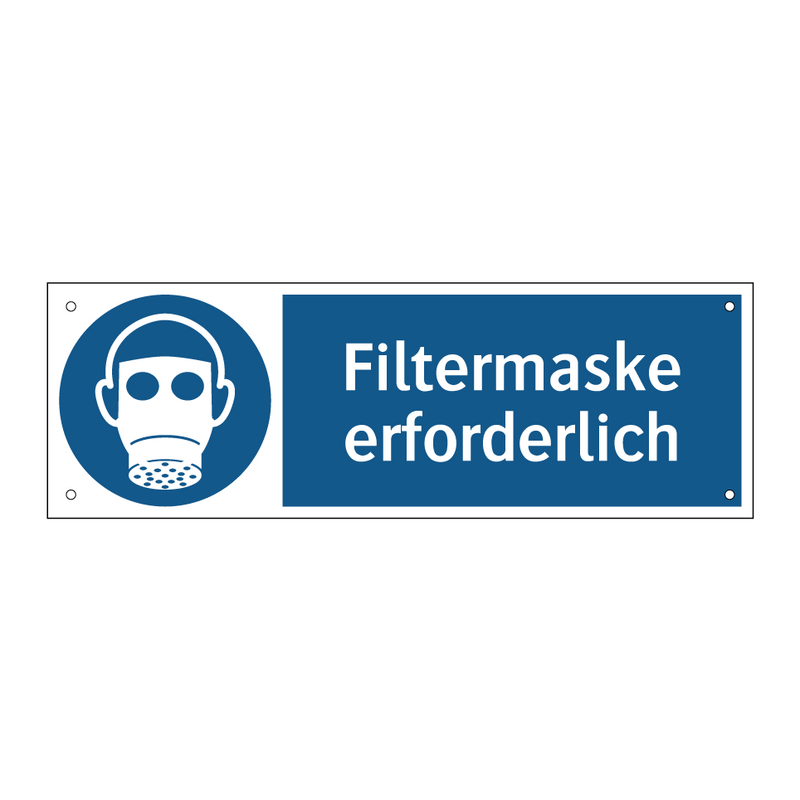 Filtermaske erforderlich