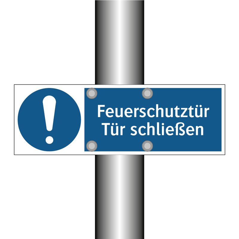 Feuerschutztür Tür schließen