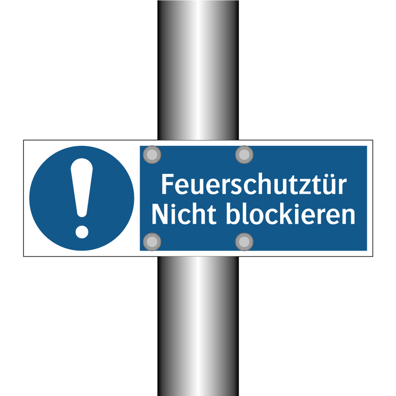 Feuerschutztür Nicht blockieren
