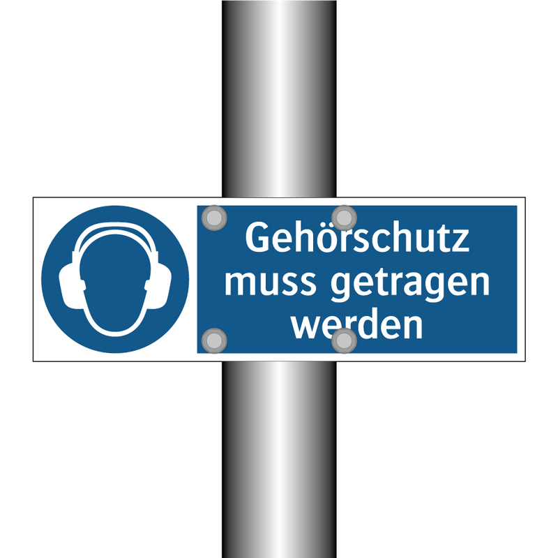 Gehörschutz muss getragen werden