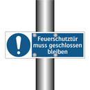 Feuerschutztür muss geschlossen bleiben