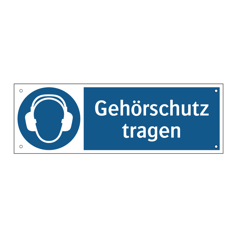 Gehörschutz tragen