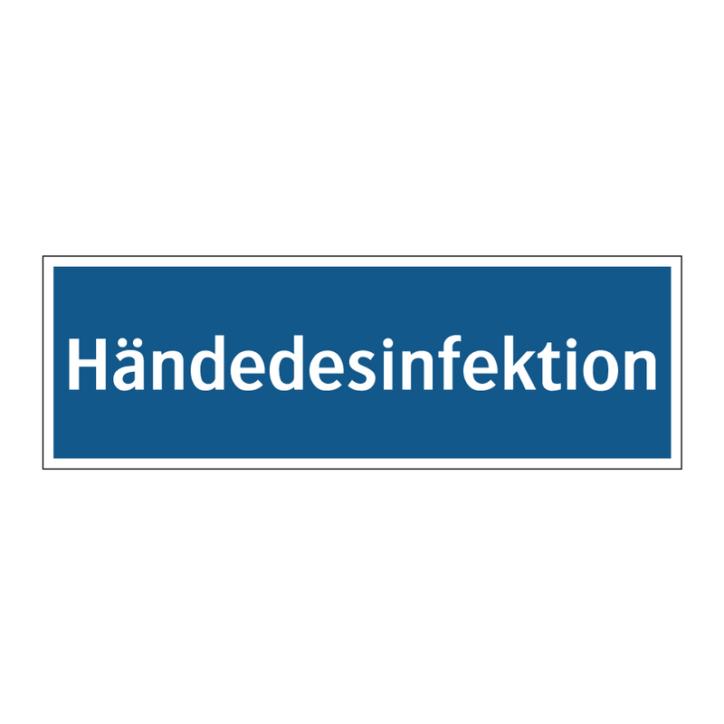 Händedesinfektion