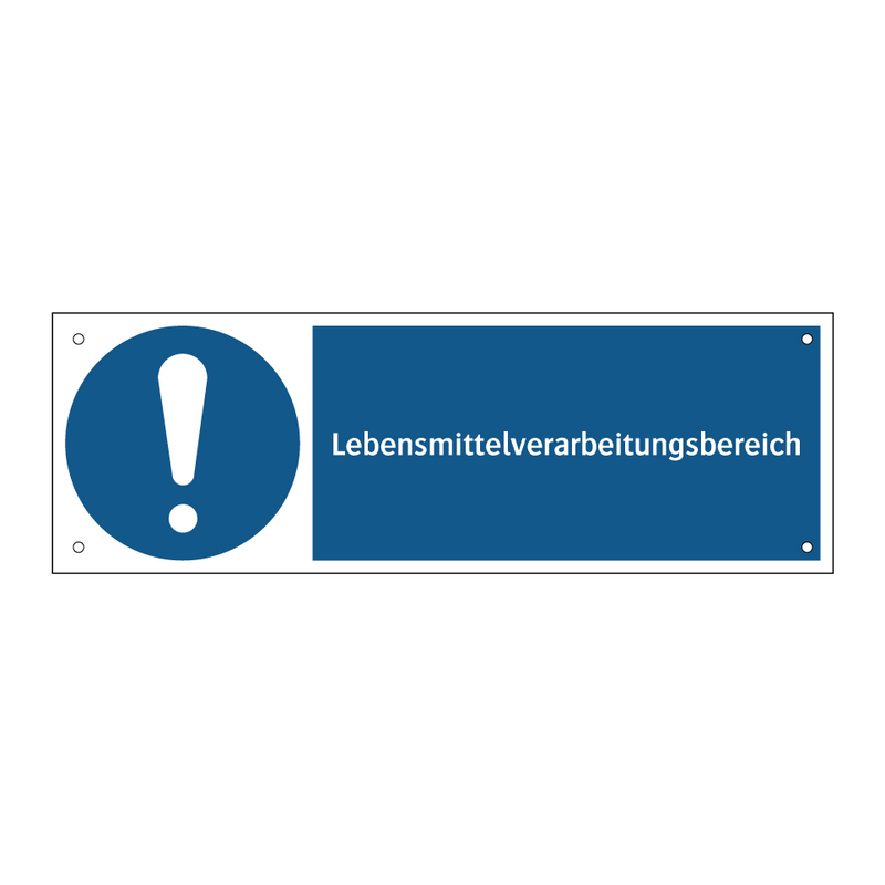 Lebensmittelverarbeitungsbereich