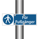 Für Fußgänger