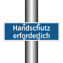 Handschutz erforderlich