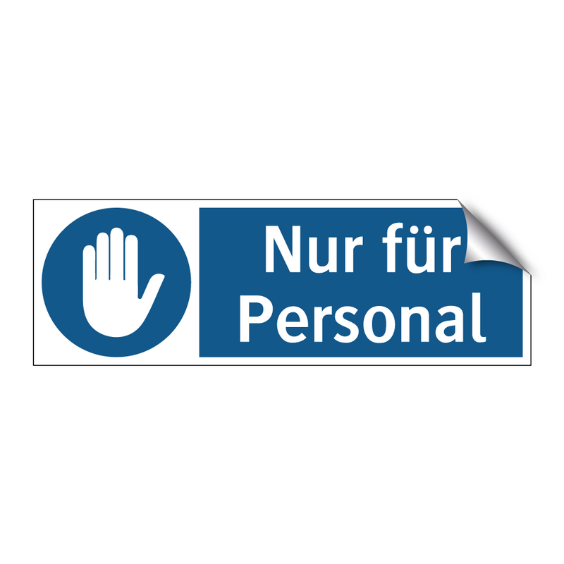 Nur für Personal