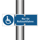 Nur für Rollstuhlfahrer.