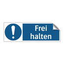 Frei halten