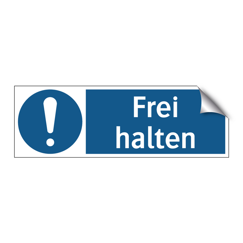 Frei halten