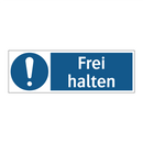 Frei halten