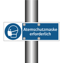 Atemschutzmaske erforderlich