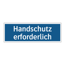 Handschutz erforderlich
