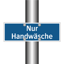 Nur Handwäsche