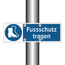 Fussschutz tragen